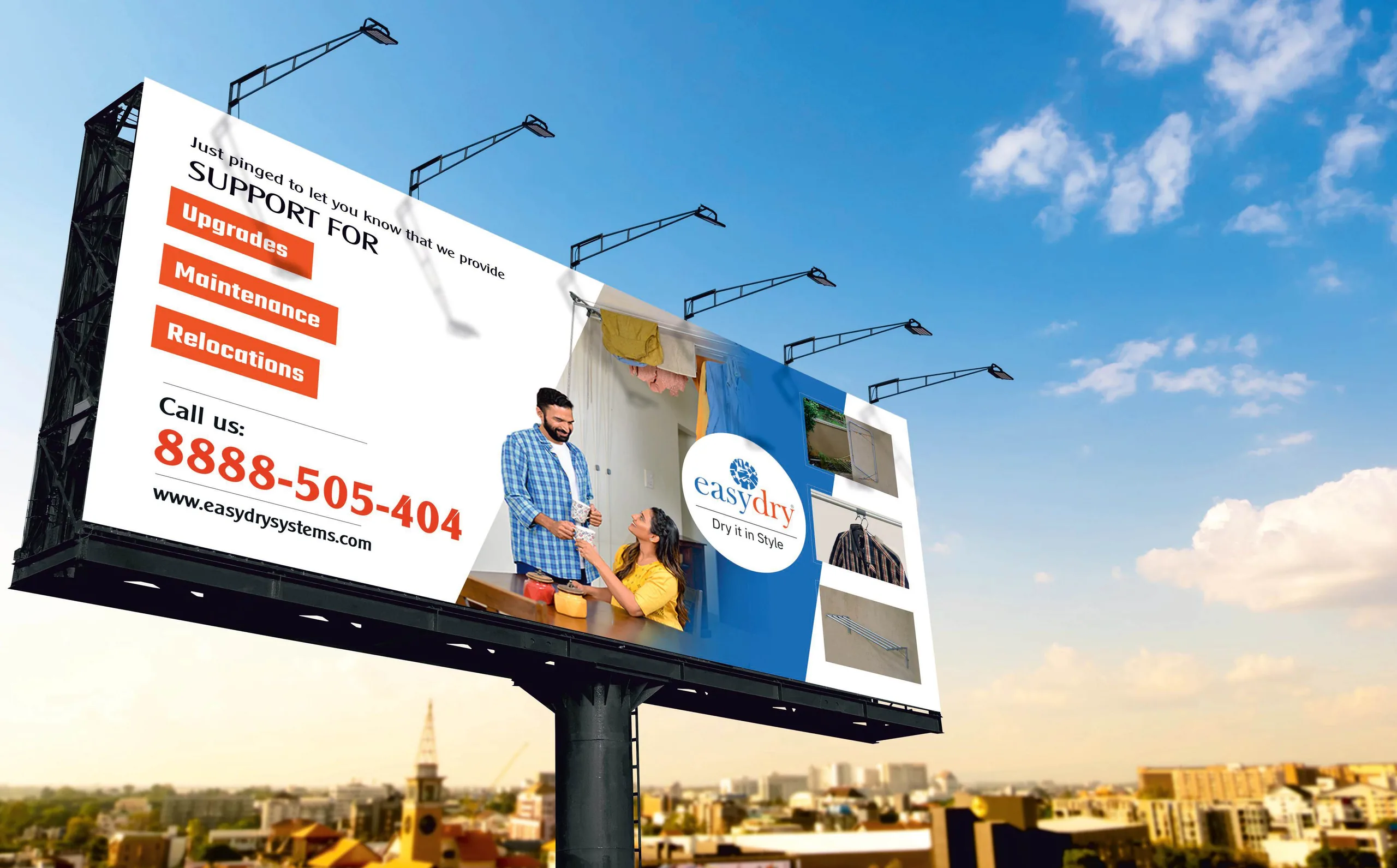 Easy Dry billboard