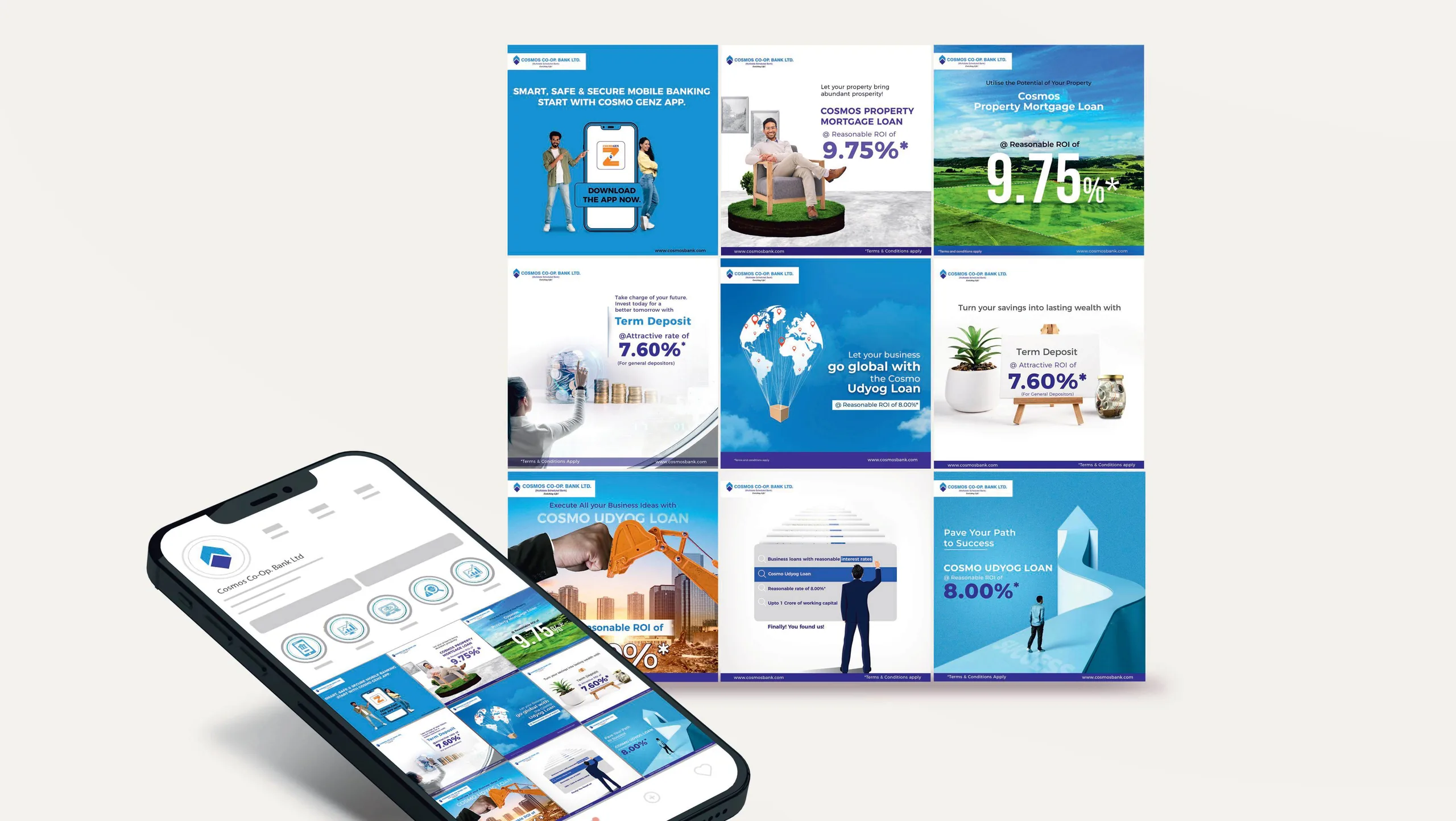 Cosmos Co-op Bank work sample